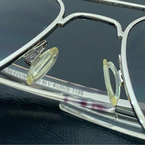Vintage EAGLE EYES Freedom R52 SLV #12029 7188 Aviator Sunglasses - Picture 13 of 16